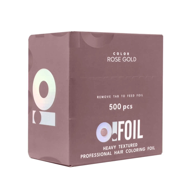 O! Tools Folia aluminiowa ryflowana rose gold 500 arkuszy(1).jpg
