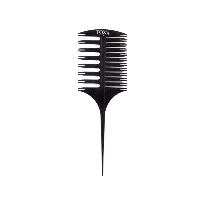 Fox weaving comb 3D Zestaw 6 grzebieni do pasemek i balejażu