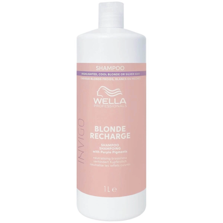 WELLA Professionals Invigo Blonde Recharge - Szampon do włosów blond 1000ml(1).jpg