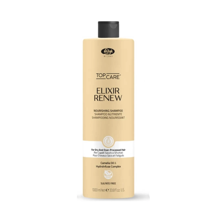 Lisap elixir renew nourishing Nawilżający szampon do włosów 1000ml.jpg