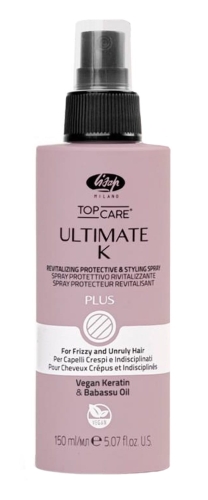 Lisap ultimate k plus Odżywiający spray termoochronny do włosów 150ml