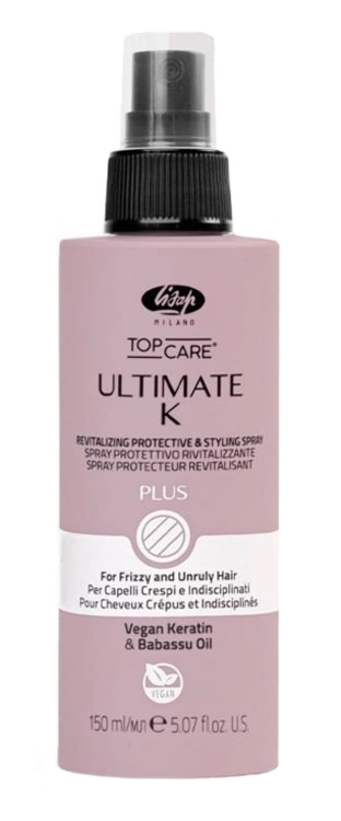 Lisap ultimate k plus Odżywiający spray termoochronny do włosów 150ml
