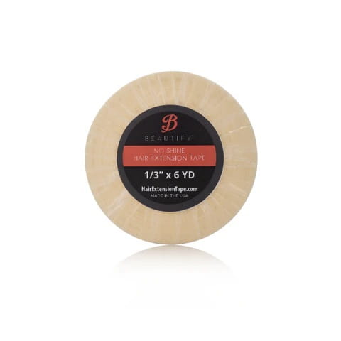 Beautify no shine hair extension tape 1/3" Taśma do przedłużania włosów w rolce 5,5m x 0,85cm