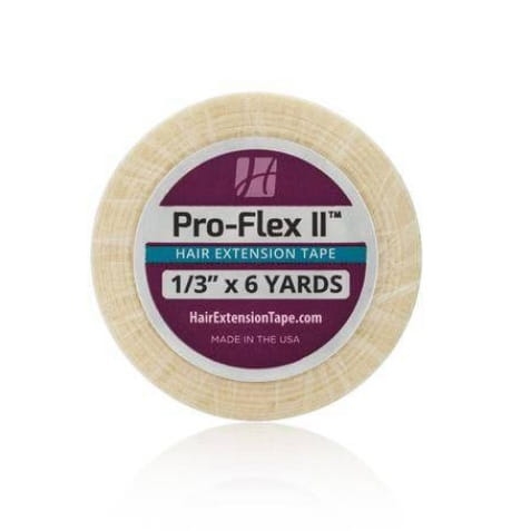 Hair extension tape pro flex II 1/3" Taśma do przedłużania włosów w rolce 5,5m x 0,85cm
