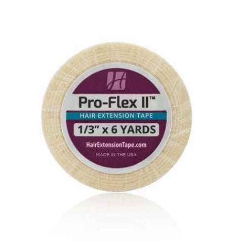 Hair extension tape pro flex II 1/3" Taśma do przedłużania włosów w rolce 5,5m x 0,85cm