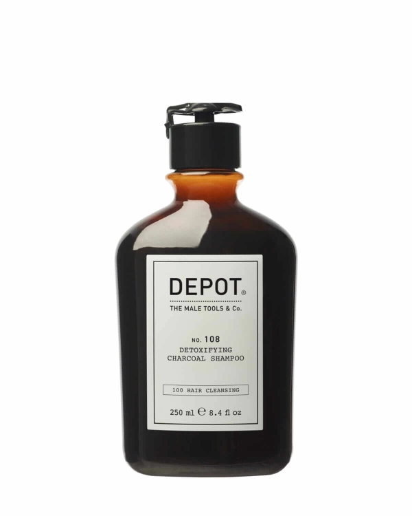 Depot no.108 detoxifying Detoksykujący szampon z węglem drzewnym dla mężczyzn 250ml(1).jpg