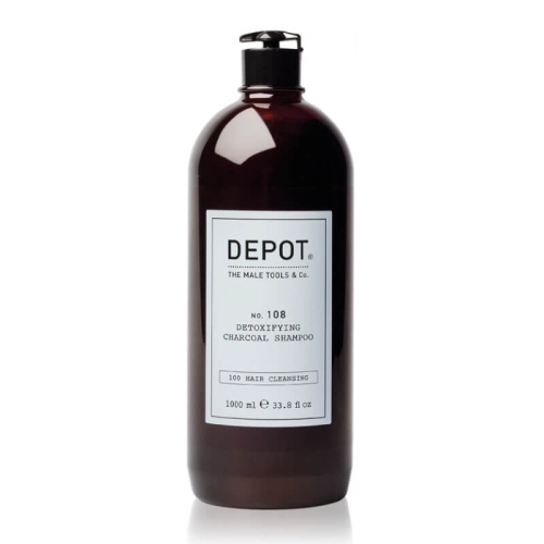 Depot no.108 detoxifying Detoksykujący szampon z węglem drzewnym dla mężczyzn 1000ml.jpg