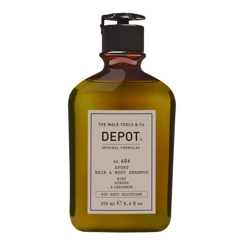 Depot no.606 sport hair and body Szampon odświeżający do włosów i ciała dla mężczyzn 250ml(1).jpg