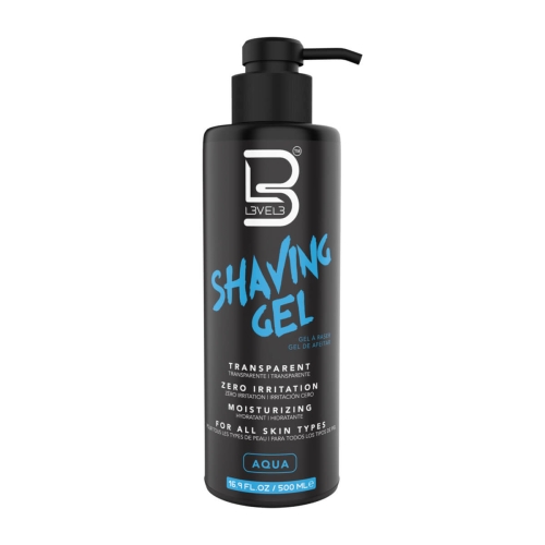 Level3 shaving gel aqua Żel do golenia 500ml.jpg