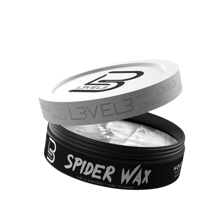 Level3 spider wax Włóknisty wosk do włosów 100ml.jpg