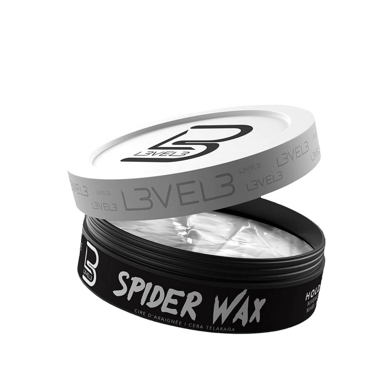 Level3 spider wax Włóknisty wosk do włosów 100ml.jpg