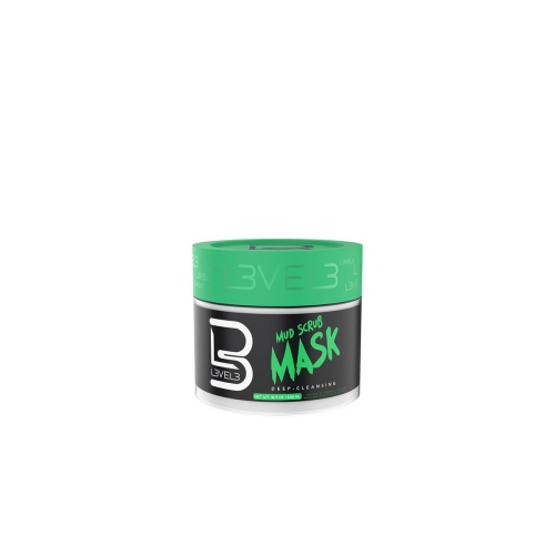 Level3 mud scrub mask Błotna maska peelingująca do twarzy 500ml.jpg