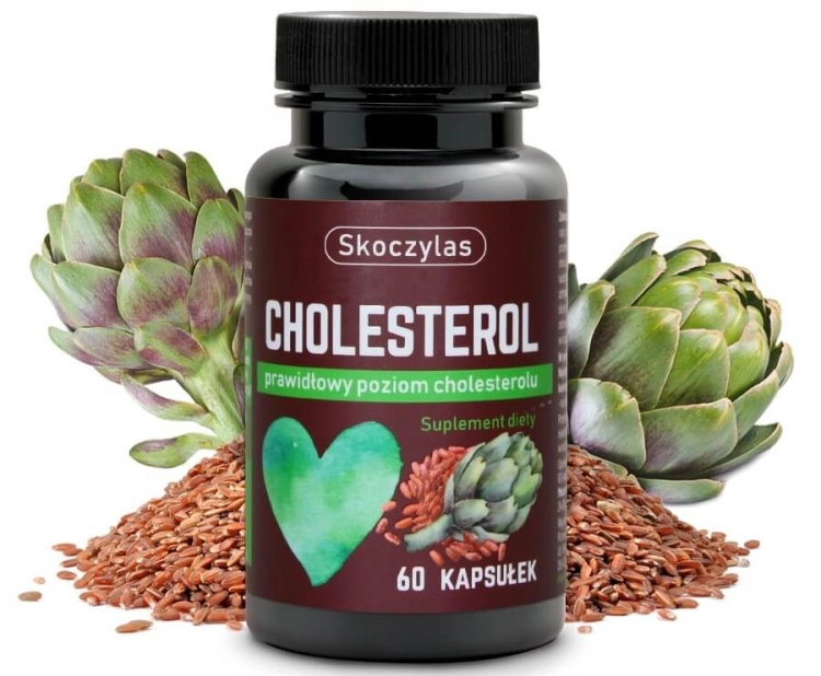 Skoczylas Cholesterol Suplement diety 60 kapsułek