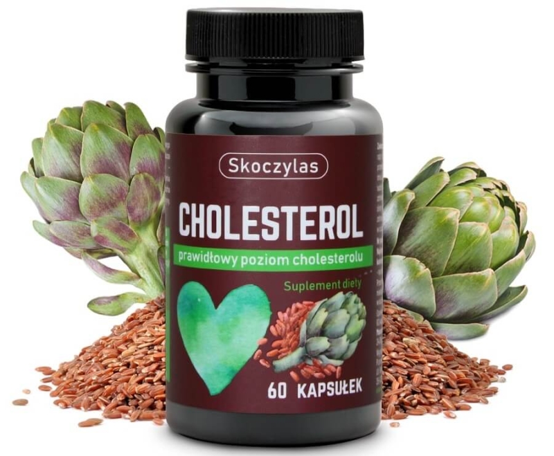 Skoczylas Cholesterol Suplement diety 60 kapsułek