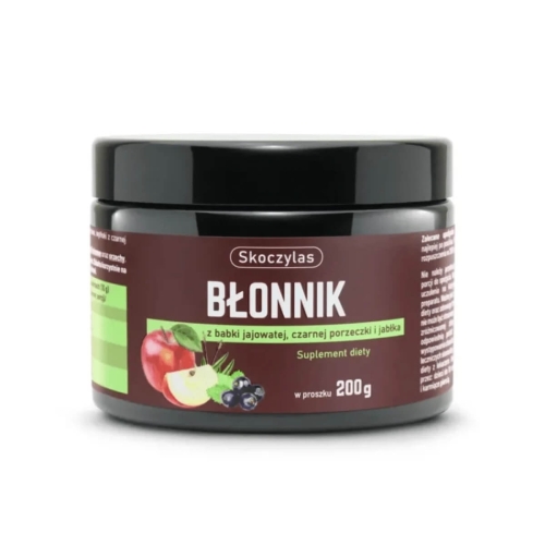 Skoczylas Błonnik z babki jajowatej, czarnej porzeczki i jabłka 200g