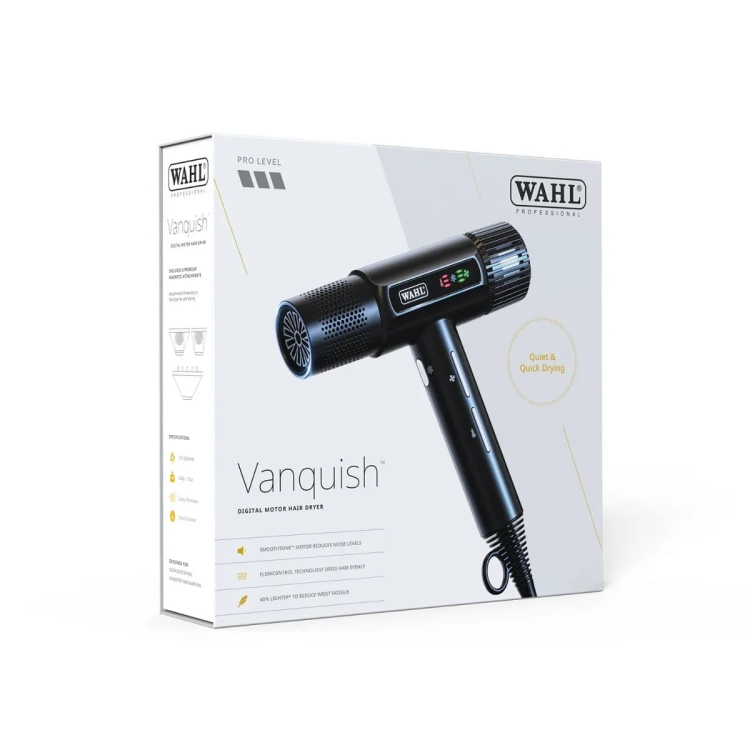 Wahl vanquish Suszarka do włosów z jonizacją i dyfuzorem 1600w