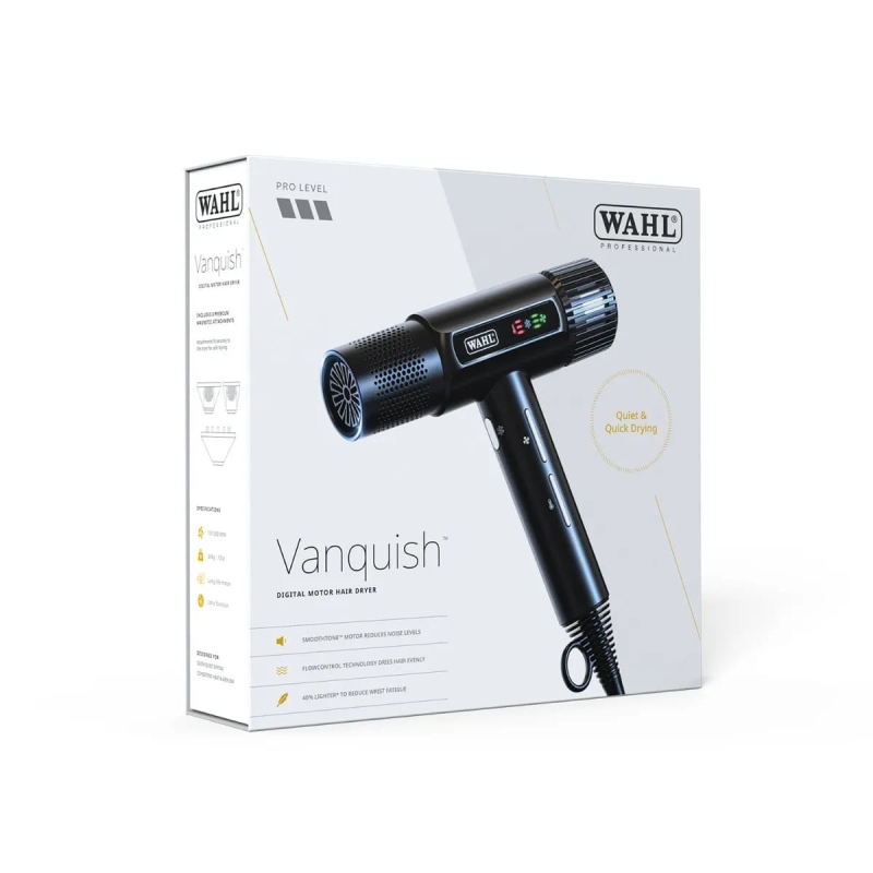Wahl vanquish Suszarka do włosów z jonizacją i dyfuzorem 1600w