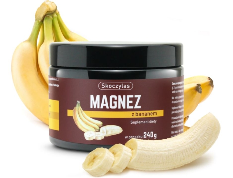 Skoczylas Magnez z bananem Suplement diety 240g