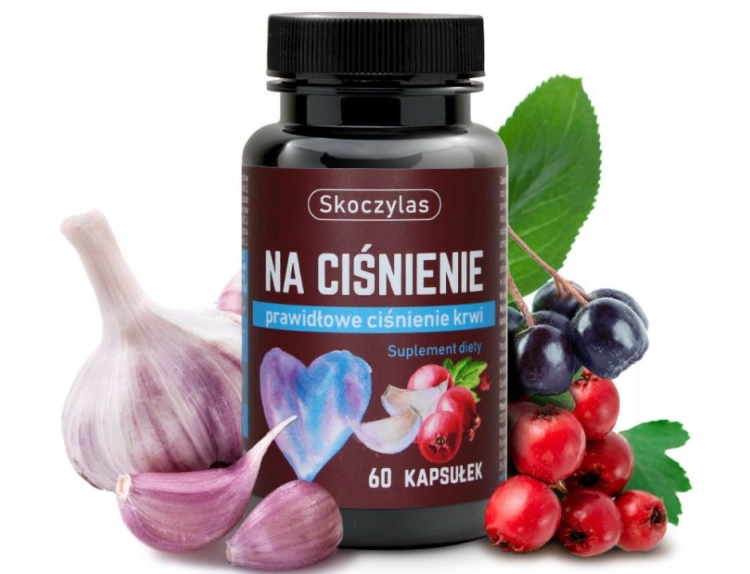 Skoczylas Na ciśnienie Suplement diety 60 kapsułek