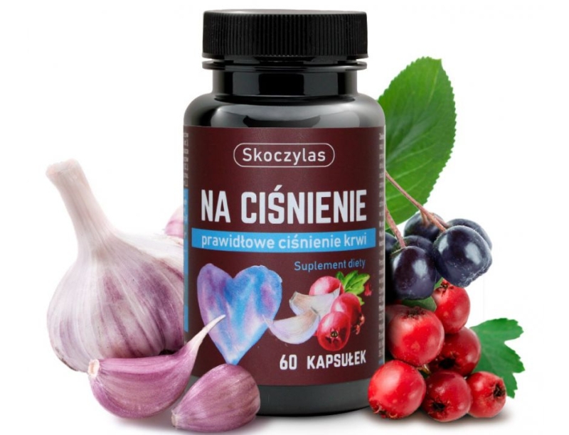 Skoczylas Na ciśnienie Suplement diety 60 kapsułek