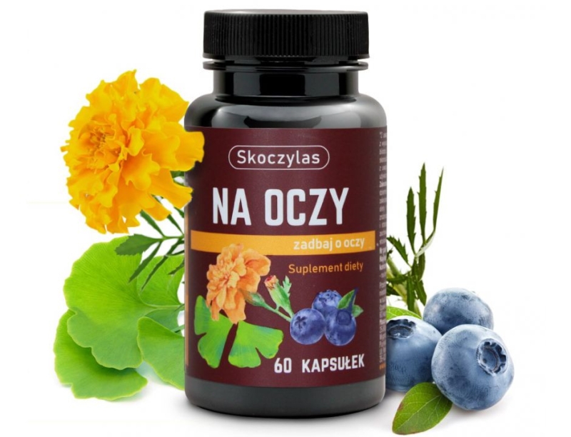 Skoczylas Na oczy Suplement diety 60 kapsułek