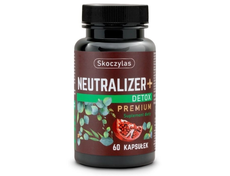 Skoczylas Neutralizer + detox premium Suplement diety 60 kapsułek