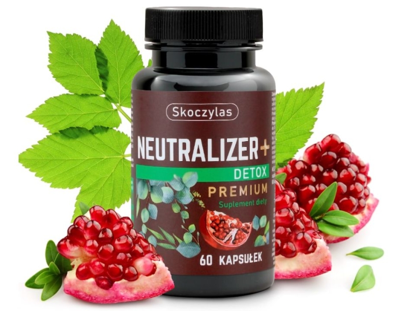 Skoczylas Neutralizer + detox premium Suplement diety 60 kapsułek