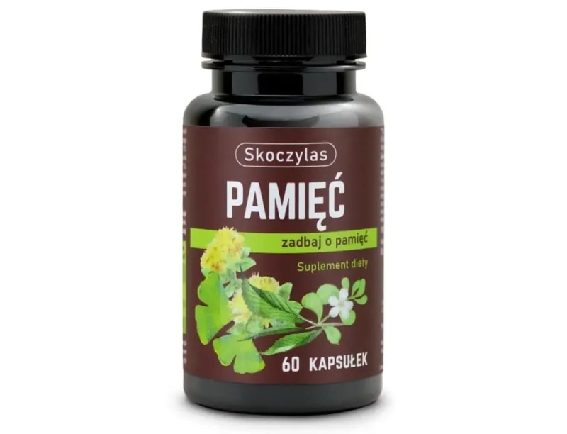 Skoczylas Pamięć Suplement diety 60 kapsułek