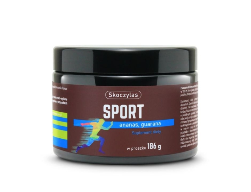 Skoczylas Sport ananas, guarana Suplement diety 186g