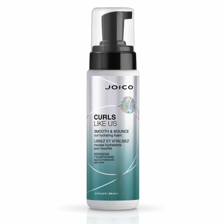 Joico curls smooth & bounce Nawilżająca pianka do włosów kręconych 200ml.jpg
