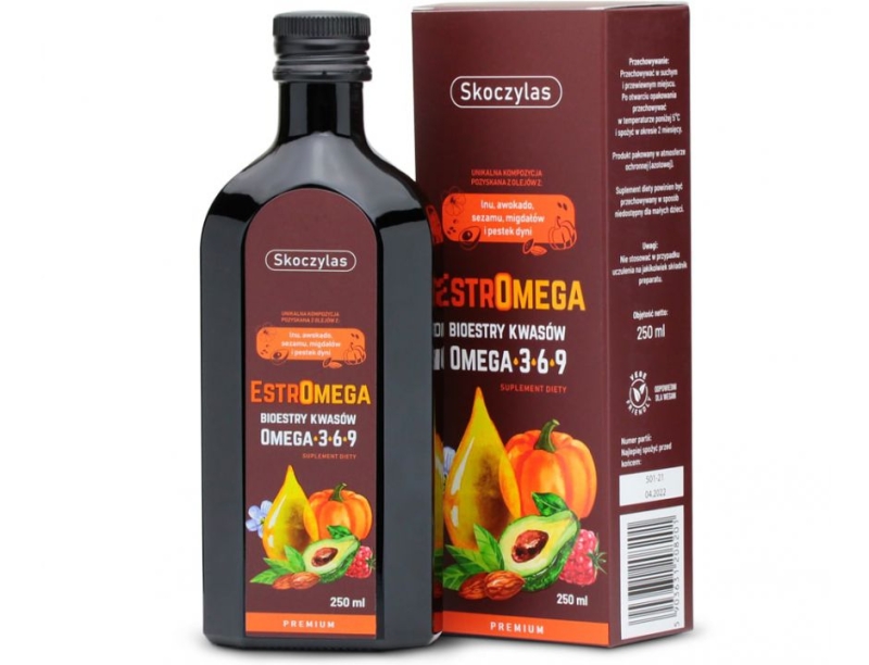 Skoczylas Estromega 3-6-9 premium Suplement diety 250ml