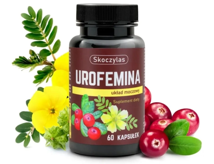 Skoczylas Urofemina układ moczowy Suplement diety 60 kapsułek