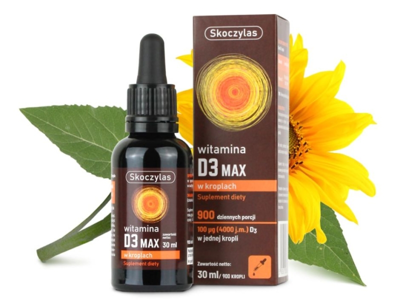 Skoczylas Witamina D3 max Suplement diety 30ml