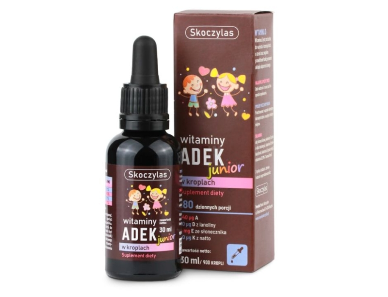 Skoczylas Witaminy ADEK junior Suplement diety 30m