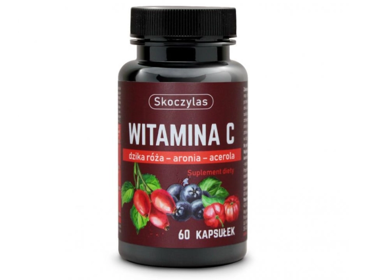 Skoczylas Witamina C trio Suplement diety 60 kapsułek