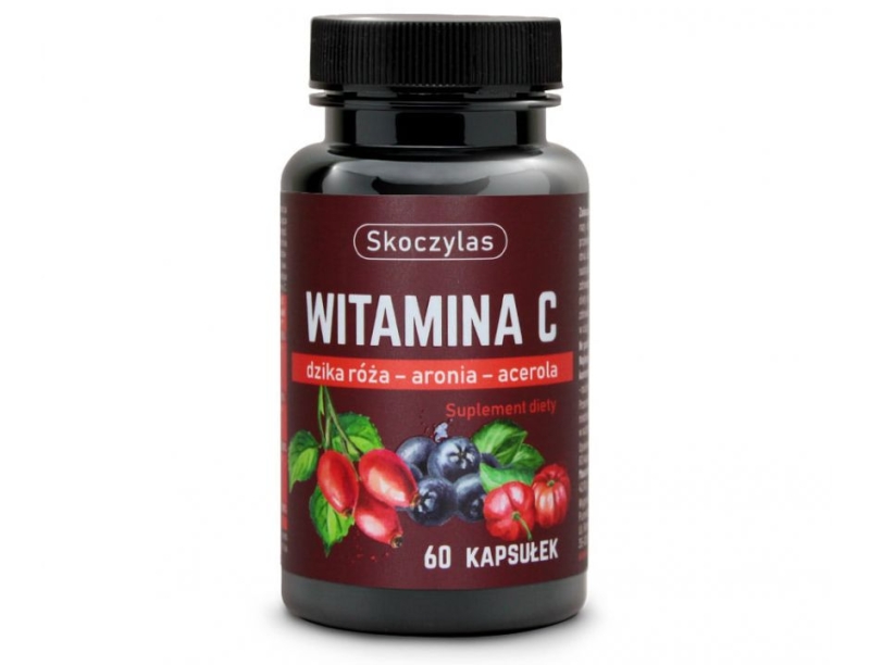 Skoczylas Witamina C trio Suplement diety 60 kapsułek