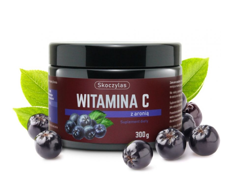 Skoczylas Witamina C z aronią Suplement diety 300g