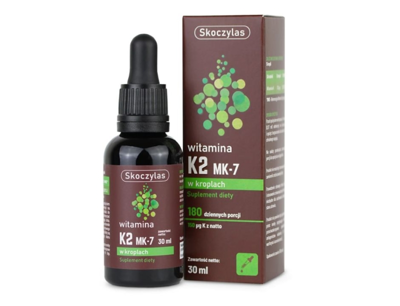 Skoczylas Witamina k2 mk-7 w kroplach Suplement diety 30ml