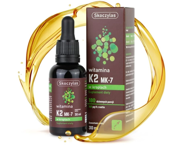 Skoczylas Witamina k2 mk-7 w kroplach Suplement diety 30ml