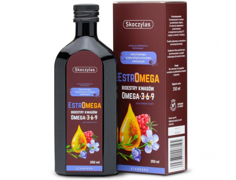 Skoczylas Estromega omega 3-6-9 standard Suplement diety 250ml