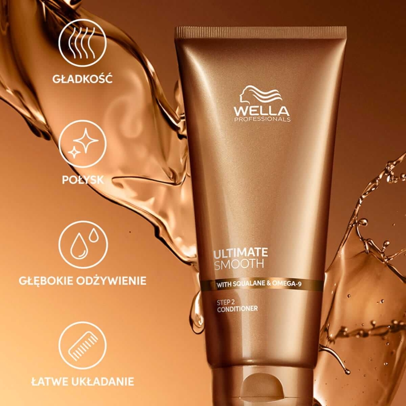 Wella ultimate smooth Odżywka wygładzająca do włosów suchych i puszących 200ml