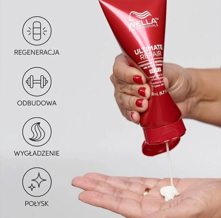 Wella ultimate repair Odżywka regenerująca do włosów zniszczonych 200ml