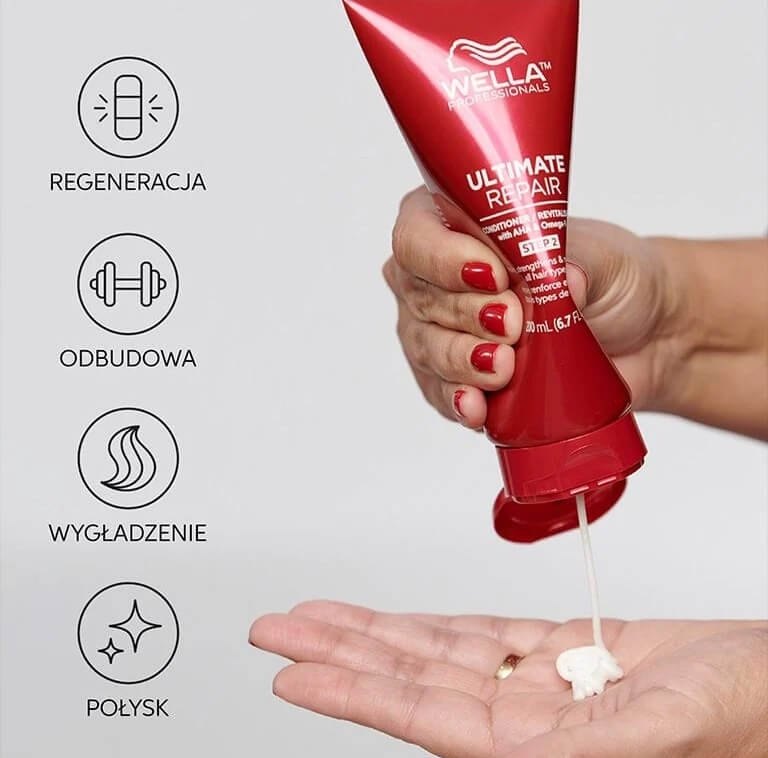 Wella ultimate repair Odżywka regenerująca do włosów zniszczonych 200ml