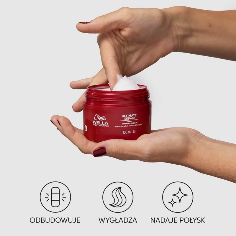 Wella ultimate repair Maska regenerująca do włosów zniszczonych 150ml