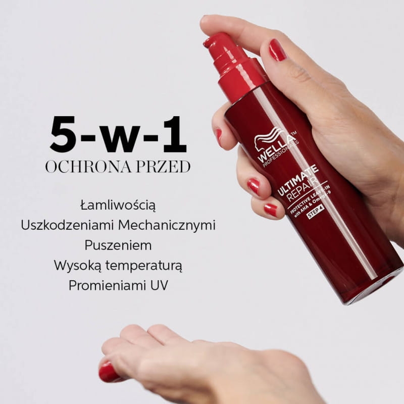 Wella ultimate repair Odżywka wygładzająca do włosów zniszczonych w sprayu 140ml