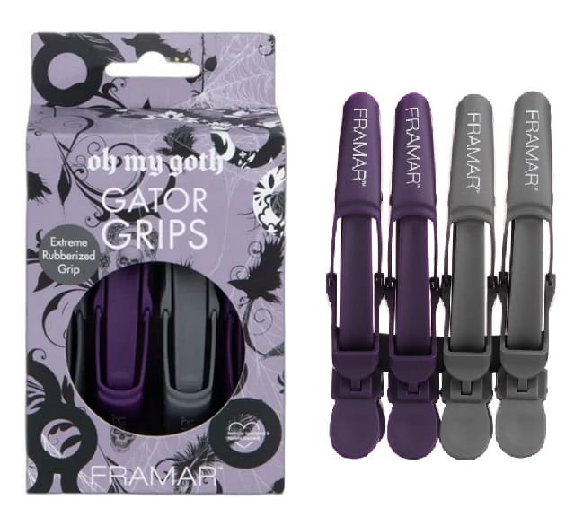 Framar gator grips oh my goth Klipsy do włosów 4 sztuki