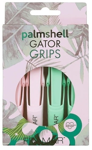 Framar gator grips palmshell Klipsy do włosów 4 sztuk