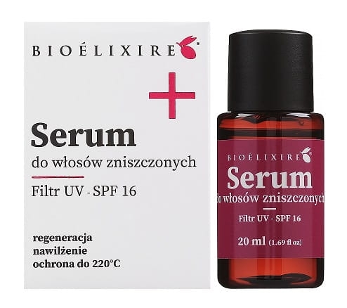 Bioelixire Serum regenerujące do włosów zniszczonych 20ml