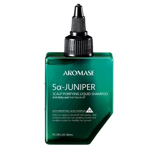 Aromase 5a juniper scalp purifying liquid Szampon do skóry głowy z łupieżem, łuszczycą i problemem wypadania włosów 80ml