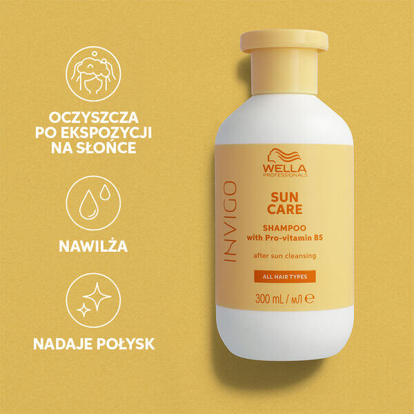 Wella invigo sun care Szampon oczyszczający do włosów po słońcu 300ml.jpg